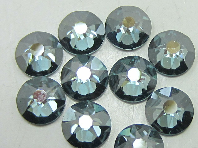 1 Gross 5ss AQUAMARINE LUSTER-D FLATBACK European Rhinestones